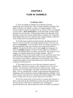 chapter 4 open chanel mit|CHAPTER 4 FLOW IN CHANNELS .